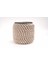 Polyester Kordon İp 10mm 50metre- Kahverengi/ Koyu vizon 1