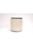 Polyester Kordon İp 10mm 50metre- Krem Altın sim 1