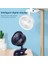 F601 Klipsli LED Ekric Fan Beyaz (Yurt Dışından) 2