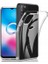 Alcatel 3x 2020 Kılıf Crystal Clear Liquid Soft Transparent Şeffaf Ince Silikon 1