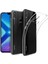 Huawei Honor 8x Kılıf Crystal Clear Liquid Soft Transparent Şeffaf Ince Silikon 1