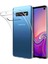 Samsung Galaxy S10 Plus Kılıf Crystal Clear Liquid Soft Transparent Şeffaf Ince Silikon 1