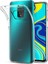 Xiaomi Redmi Note 9s Kılıf Crystal Clear Liquid Soft Transparent Şeffaf Ince Silikon 1