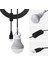 2 Pcs USB Ampul Kamp Işık Acil Durum Işık 7W Anahtar Tel Sıcak Beyaz (Yurt Dışından) 4