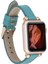 Bouletta Apple Watch Uyumlu Deri Kordon 38-40-41MM Ferro Cp5 Turkuaz 1
