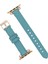 Bouletta Apple Watch Uyumlu Deri Kordon 38-40-41MM Ferro Cp5 Turkuaz 4