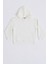 Organik Kapüşonlu Uzun Kollu Kız Çocuk Sweatshirt - Ekru Ekru - 8-10 1