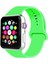 Apple Watch Seri 1/2/3/4/5/6/7/8/SE/Ultra 38mm 40mm 41mm (S-M) Silikon Kordon 1