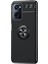 Oppo A96 4g Kılıf Kickstand Ring Holder Siyah 2