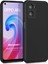 Matte Silicone Oppo A96 4g Kılıf Siyah 1
