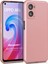 Matte Silicone Oppo A96 4g Kılıf Rose Gold 1