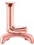 Partipan Ayaklı L Harf Rose Gold Folyo Balon 1