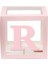 Pembe R Harfli Şeffaf Kutu 1