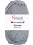 Spagettiyarn Mercerized Cotton Gri El Örgü Ipliği 1
