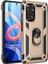 Xiaomi Redmi Note 11 Kılıf Military Ring Holder Gold 1