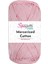 Spagettiyarn Mercerized Cotton Açık Pembe El Örgü Ipliği 1