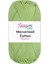 Spagettiyarn Mercerized Cotton Fıstık Yeşil El Örgü Ipliği 1
