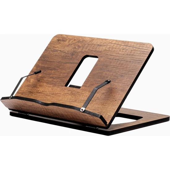 Vigo Wood Ahşap Kitap Okuma ve Tablet Standı
