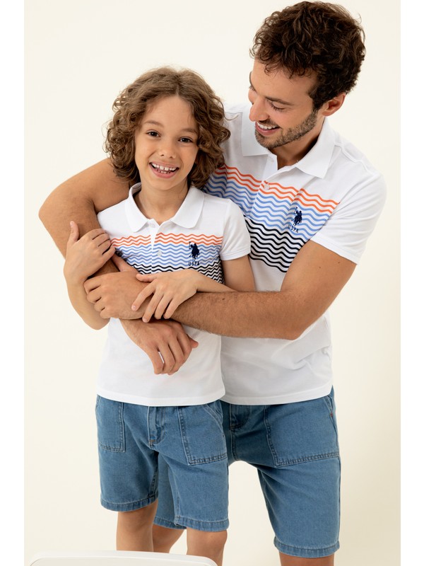 U.S. Polo Assn. Erkek Çocuk Turuncu T Shirt 50250304-VR051