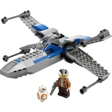 LEGO® Star Wars# Direniş X-Wing# 75297 Poe Dameron Starfighter Yapım Seti; 4 Yaş ve Üzeri Çocuklar için Muhteşem bir Yapım Seti (60 Parça)