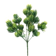 Nettenevime Yapay Çiçek Yeşil Bitki Çam Iğneli Demet Süs Çiçeği