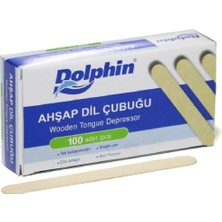 Dolphin Naturel Dil Çubuğu-Abeslang 15cm 100lü