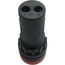 Q22 Ledli Flaşör Buzzer 24V