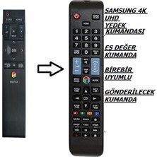 Ata Elektronik Samsung Akıllı Kumanda BN59-01220D Tizen J Serisi Yedek Kumanda BN59-01220D  MZ1078