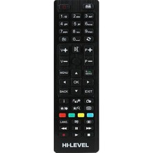 Ata Elektronik Hı-Level Siyah Tuşlu Lcd*led Tv Kumanda Vestel Kısa Siyah Tuş Model