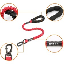 Zsykd Hcpet Dog Traction Halat Pet Yüksek Elastik Patlamaya Koşullu Elastik Halat, Uzunluk: 120CM (Kırmızı) (Yurt Dışından)