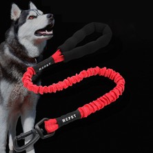 Zsykd Hcpet Dog Traction Halat Pet Yüksek Elastik Patlamaya Koşullu Elastik Halat, Uzunluk: 120CM (Kırmızı) (Yurt Dışından)