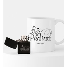 BK Kişiye Özel Pediatr Çakmak ve Kupa Seti