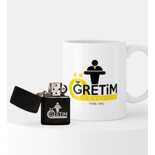 BK Kişiye Özel Öğretim Görevlisi Temalı Çakmak ve Kupa Seti - 1