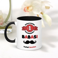 BK Babalar Gününe Özel Siyah Kupa Bardak - 003