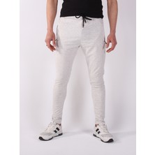 Black Steel 2 Iplik Paça Reşme Düz Erkek Eşofman ALTI-2215