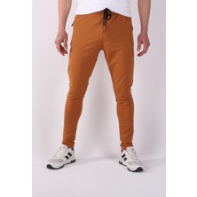 Black Steel 2 Iplik Paça Reşme Düz Erkek Eşofman ALTI-2215