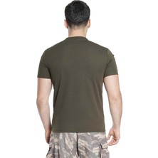 ŞAFAK25 Askeri Malzeme Unisex Taktik Tişört Bisiklet Yaka Kısa Kol