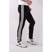 Black Steel Yanları Şeritli Erkek EŞOFMAN-9025