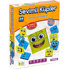 Samatlı Oyuncak 83907 Sevimli Küpler Duygu ve Ifadeler  -Samatlı