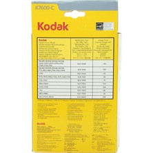 Kodak Creative Np-60 Batarya Için %100 Orjinal Kodak K7600-C Şarj Aleti + Araç Kiti