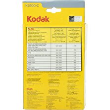 Kodak Pıxpro LB-012 Batarya Için %100 Orjinal Şarj Aleti Kodak K7600-C + Araç Kiti