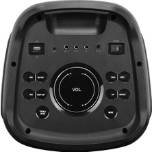 Mikado MD-255KP Siyah Usb+FM+Tf Kart+TWS+BT Destekli Kablosuz Mikrofonlu Öğretmen/Toplantı Anfisi