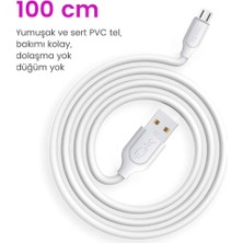 Shaza USB Type-C 2.4A Hızlı Şarj ve Data Kablosu 1m
