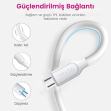 Shaza USB Type-C 2.4A Hızlı Şarj ve Data Kablosu 1m