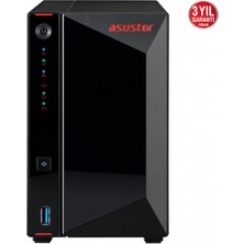 Asustor AS5202T 2 Yuvalı 2gb Nas Depolama Ünitesi