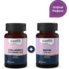 Selfit Biotin 2000 Mcg & Collagen&Hyaluronic Acid