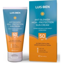 Luis Bien Leke Karşıtı Spf +50 Tüm Ciltler Için Yüksek Korumalı Güneş Kremi 50 ml