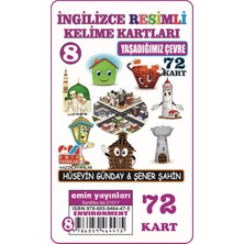 Yaşadığımız Çevre - İngilizce Resimli Kelime Kartları 8