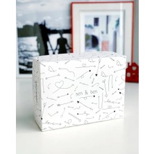 Bikutumutluluk Sen ve Ben Sevgililer Günü Hediye Kutusu (Sadece Kutu)