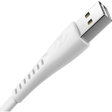 Mcdodo Aydınlatmalı TPE Lightning 2A Şarj Kablosu - Beyaz 1.2 mt CA - 6360